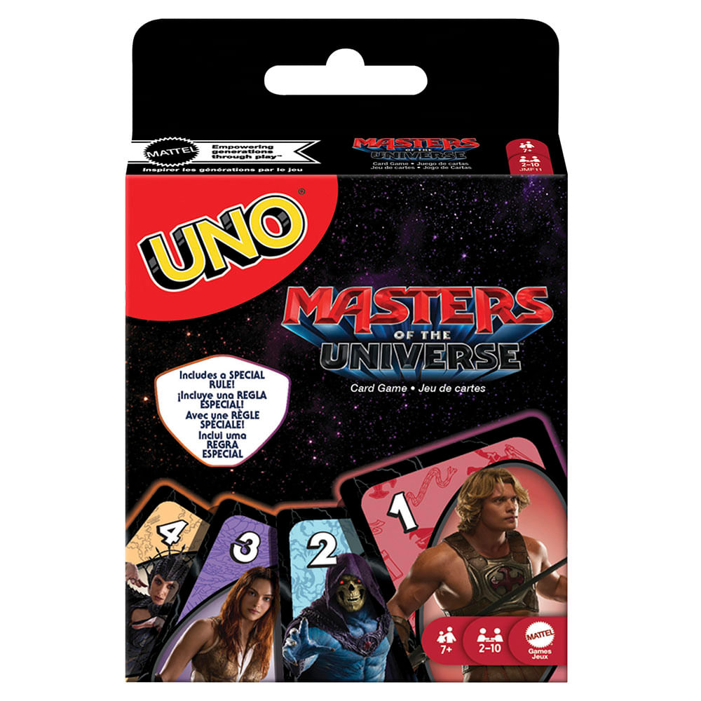 Juego de Cartas UNO Masters of the Universe