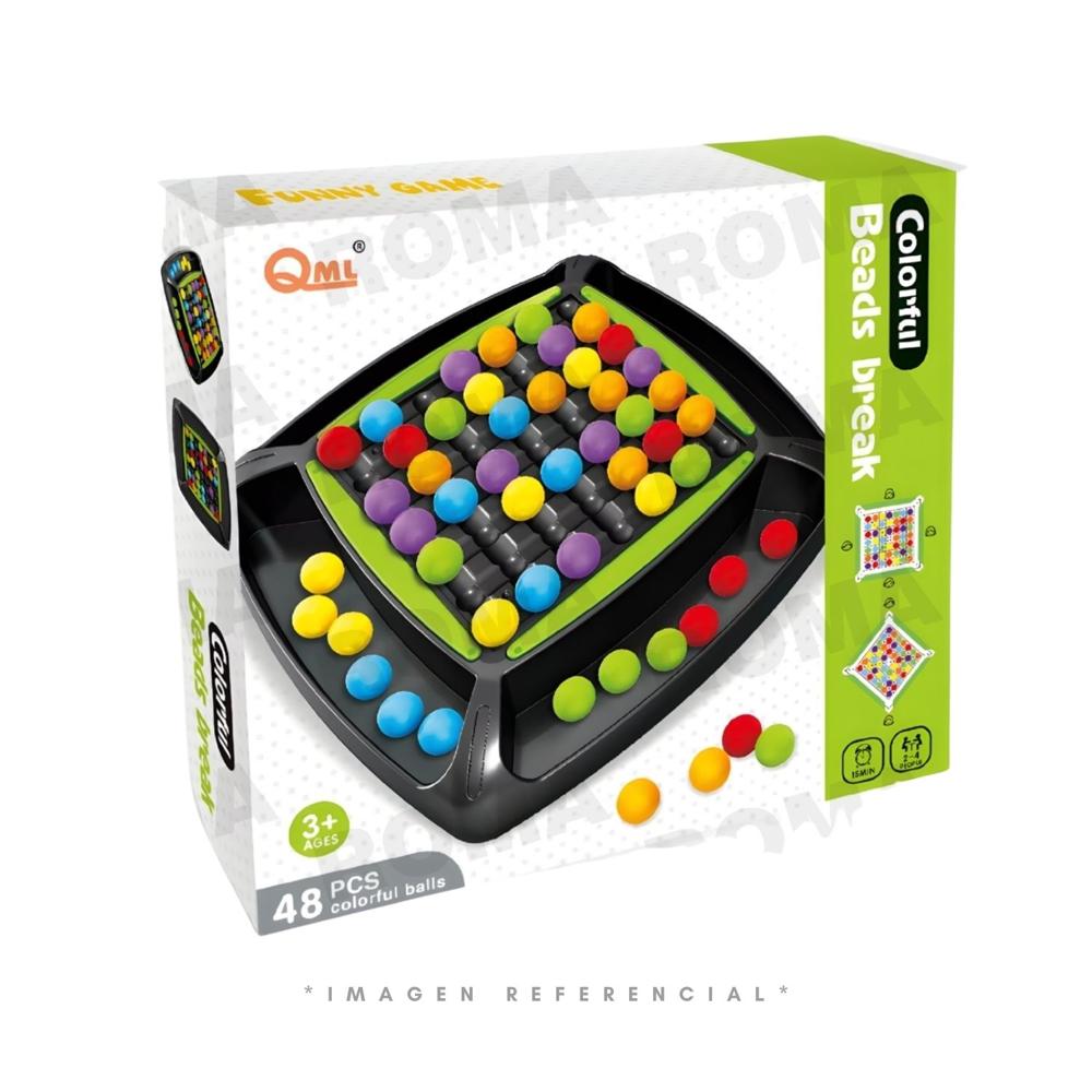 JUEGO DE CUENTAS DE COLORES
