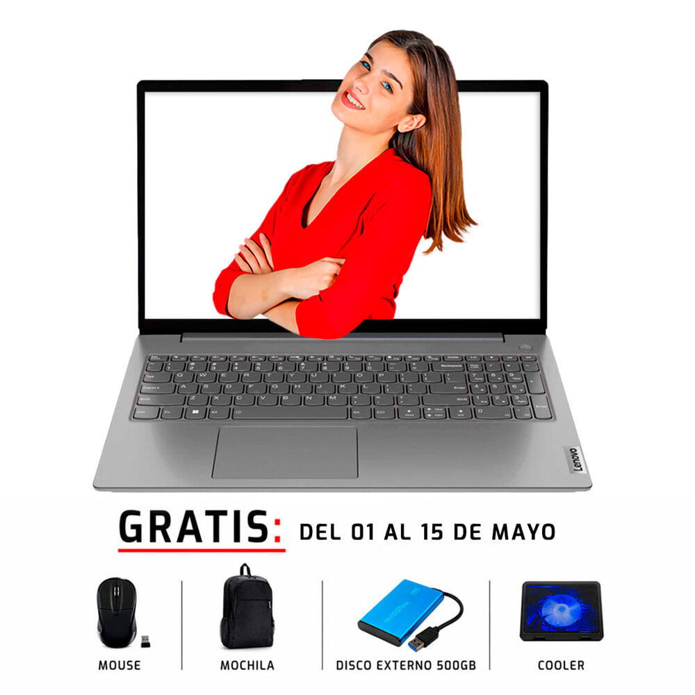 Laptop Lenovo V15 G4 AMN 15.6'' AMD Ryzen 5 7520U 8GBLPDDR5 256GB