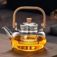 Tetera de Vidrio Transparente de 900ml