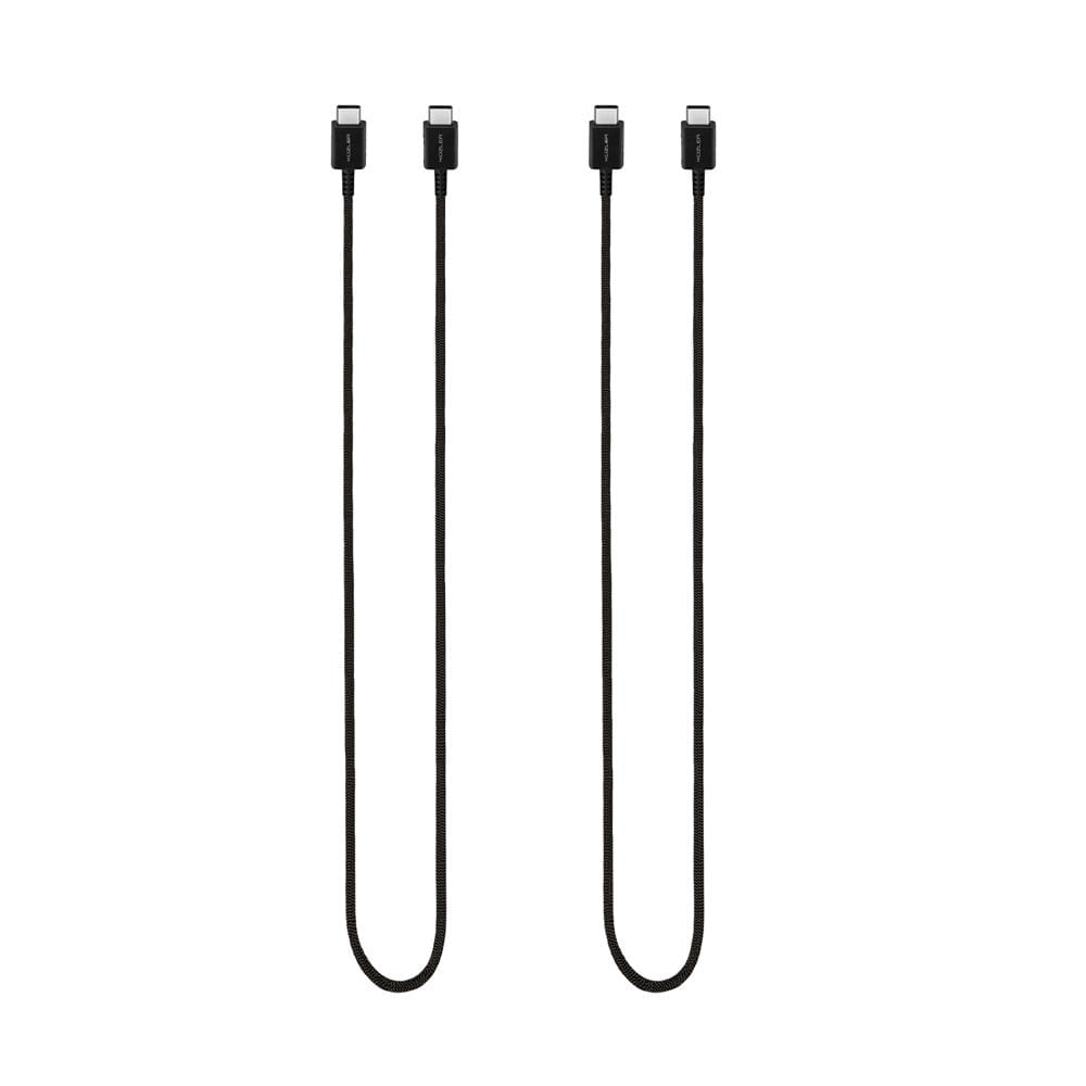 Pack 2 Cables METEOR-3A 60W 1m Nylon Carga Rápida