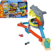 HOT WHEELS CITY PISTA TIBURÓN EN LA PLAYA
