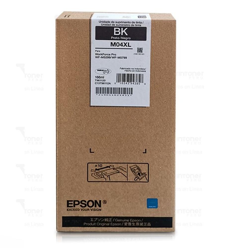 Tinta Epson T961 Negro M04XL T961120 - 166ml