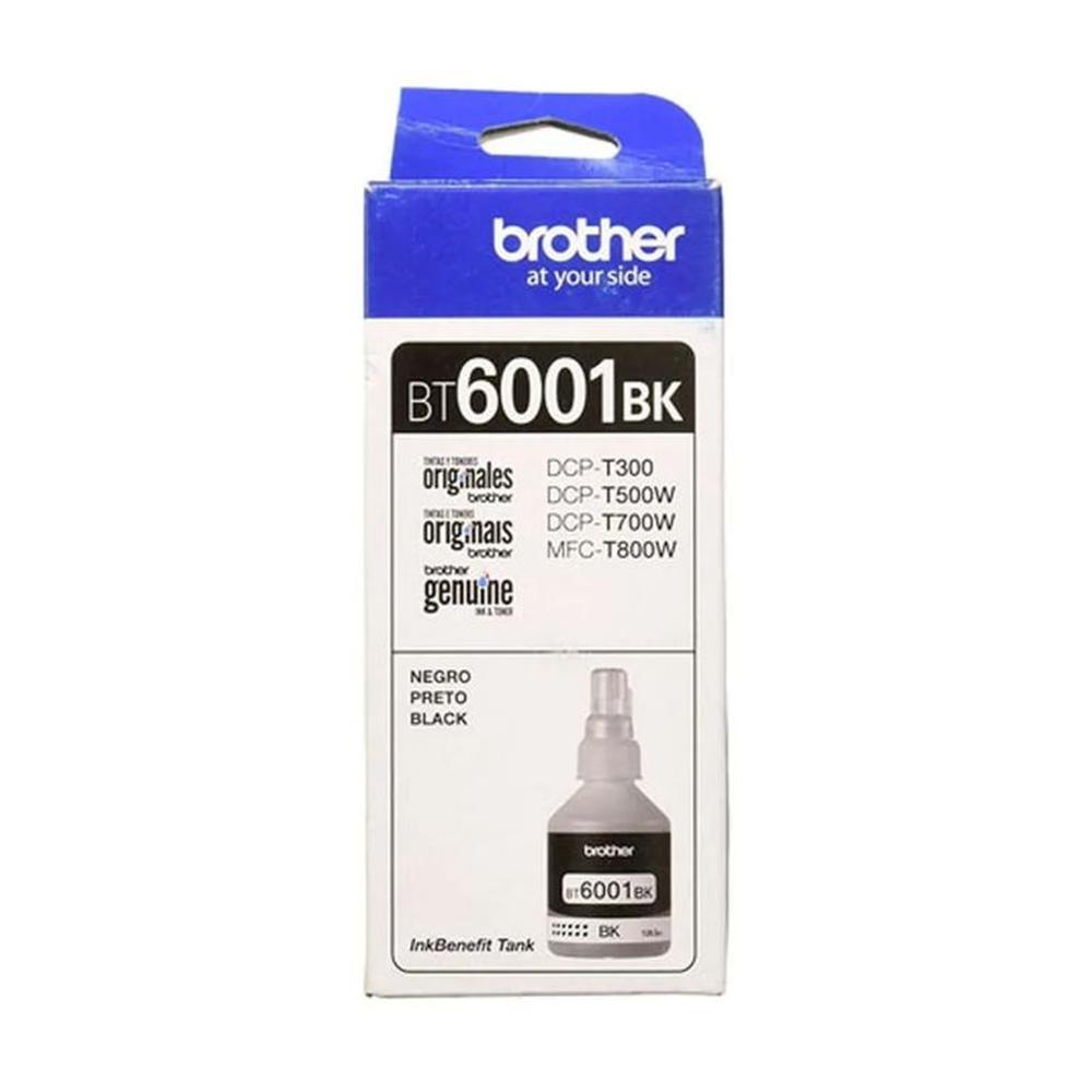 TINTA BROTHER BT6001BK PDCP-T300 T500W T700W T800W BLACK
