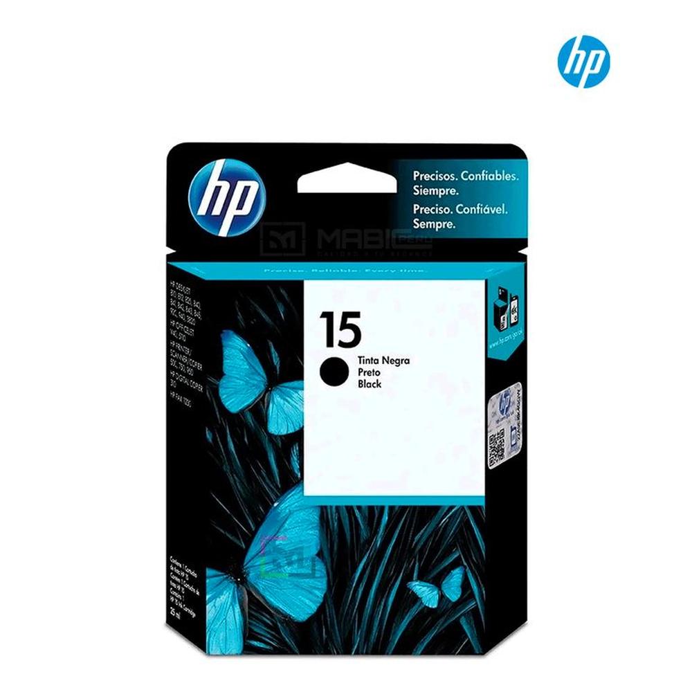 Cartucho de Tinta HP 15 Negro C6615DL Original