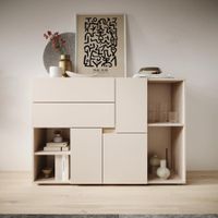 APARADOR NSORI 2 CAJONES 3 PUERTAS CAPRI 120CM