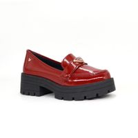 Mocasines Casuales Para Mujer 261080-082Q1 Rojo