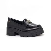 Mocasines Casuales Mujer 261080-082Q1 Negro