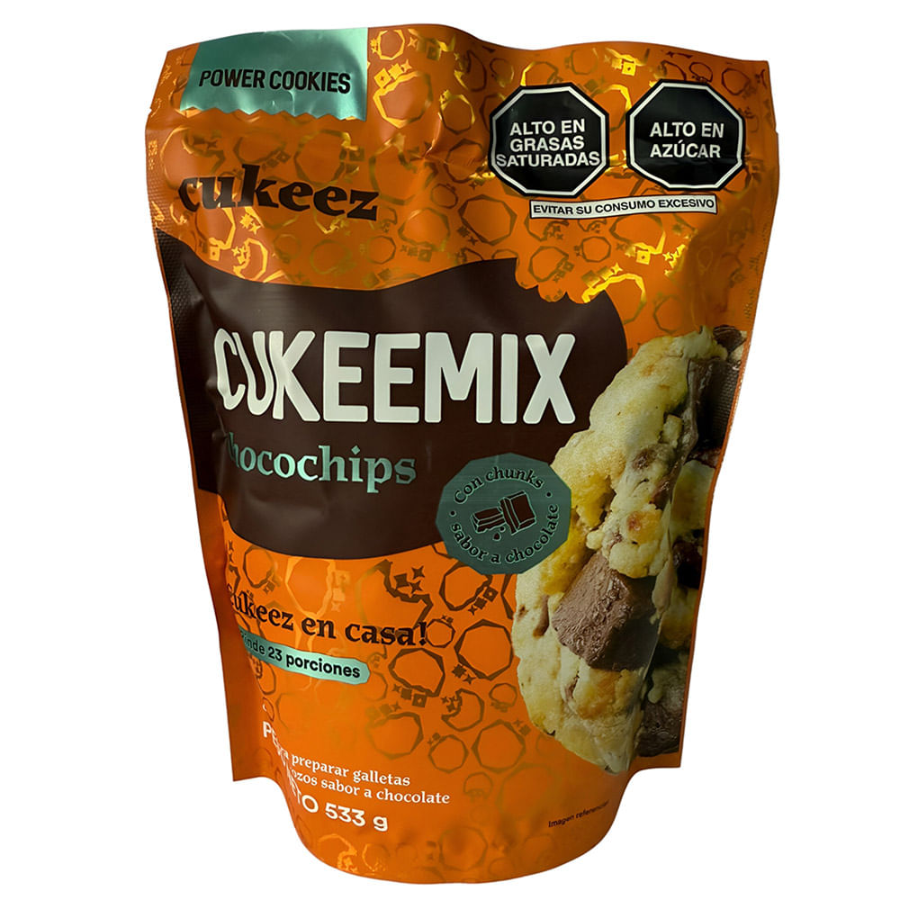 Premezcla CUKEEZ Chocochips Doypack 533g