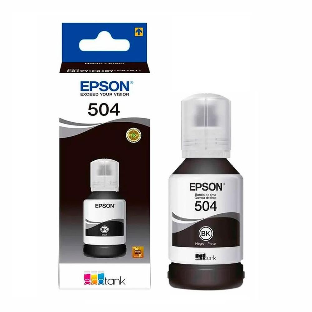 Tinta Epson T504 Negro T504120 - 127ml