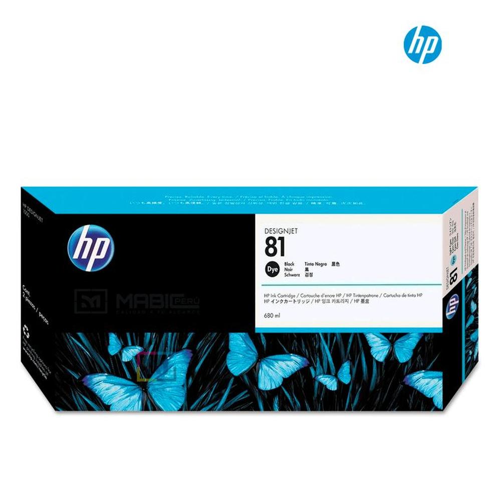 Cartucho de Tinta HP 81 Negro C4930A Original