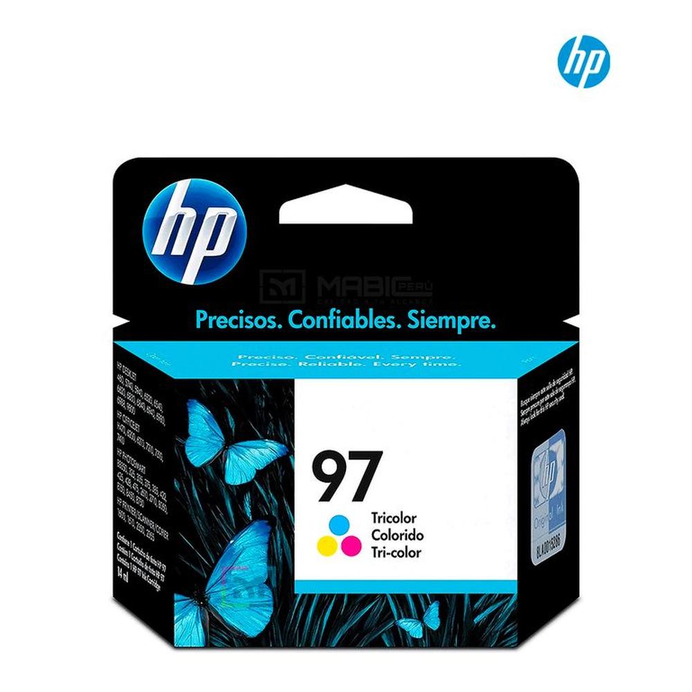 Cartucho de Tinta HP 97 Tricolor C9363WL Original