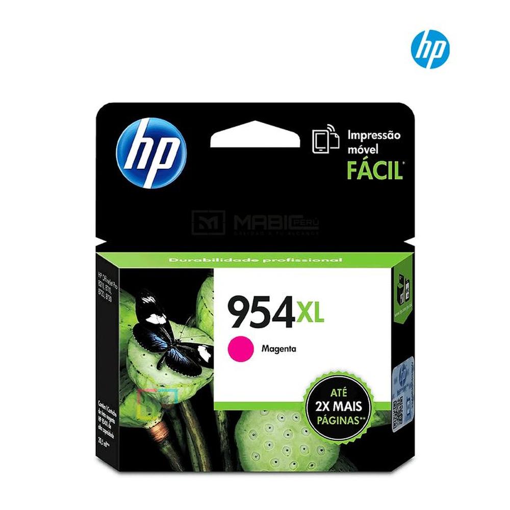 Cartucho de Tinta HP 954XL Magenta L0S65AL Original