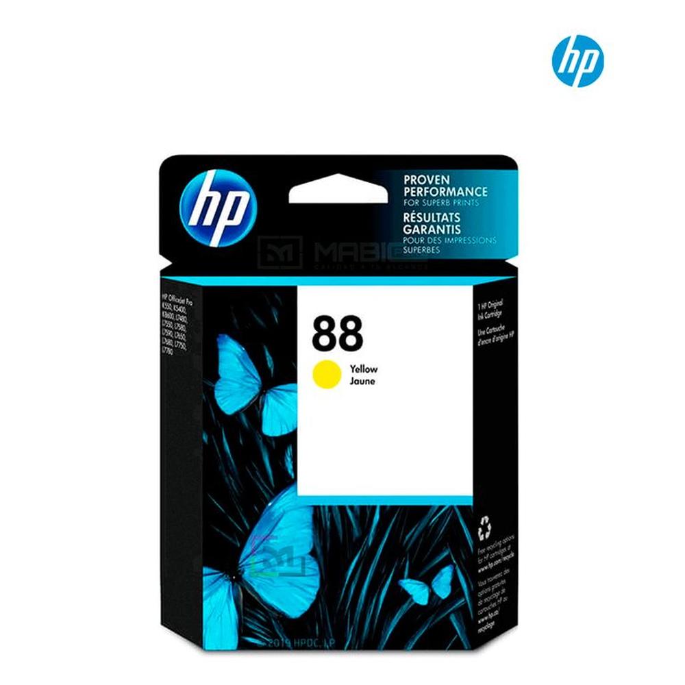 Cartucho de Tinta HP 88 Amarillo C9388AL Original