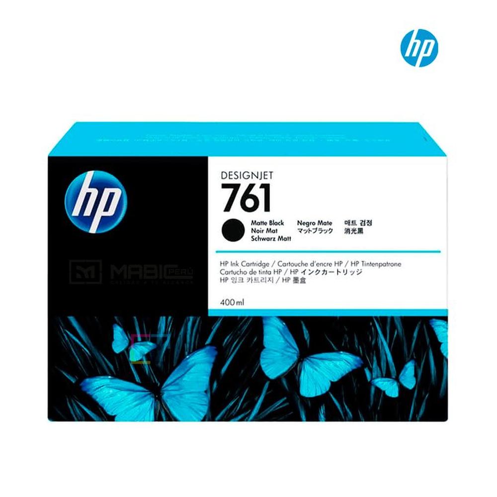 Cartucho de Tinta HP 761 Negro Mate CM991A Original