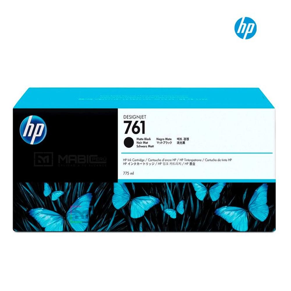 Cartucho de Tinta HP 761 Negro Mate CM997A Original