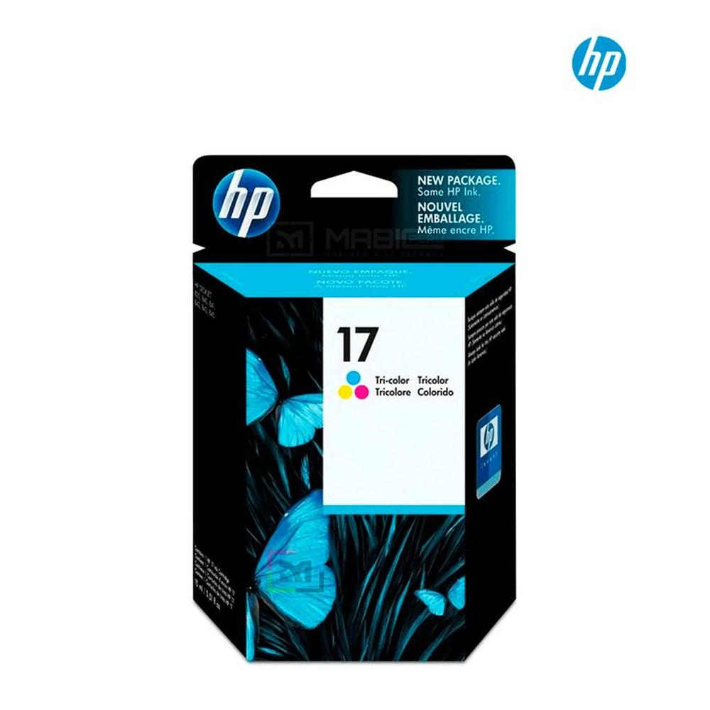 Cartucho de Tinta HP 17 Tricolor C6625A Original