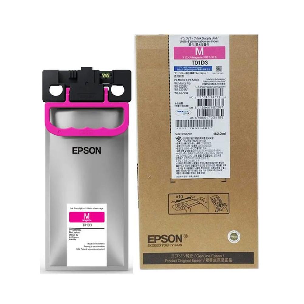 Tinta Epson T01D3 Magenta T01D320 - 182ml