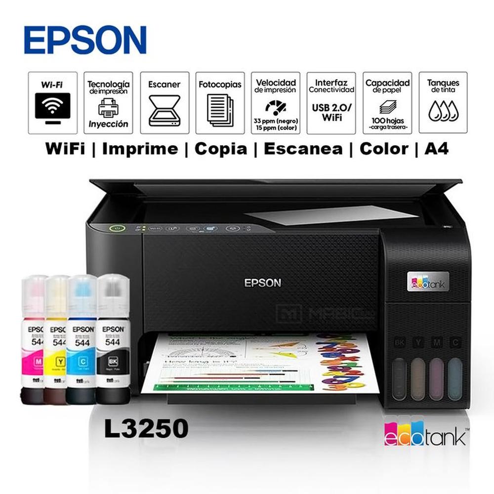 Impresora Multifuncional Epson L3250 WIFI USB 20