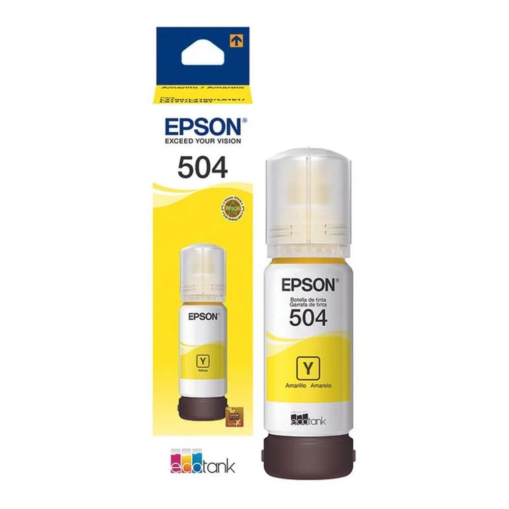 Tinta Epson T504 Amarillo T504420 - 70ml