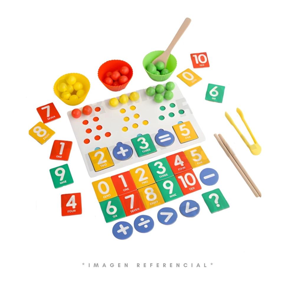 JUEGO DE OPERACIONES CON CUENTA - JUEGO DIDÁCTICO