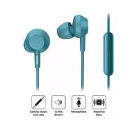 Audifonos TAE4105 cable con micrófono - AZUL