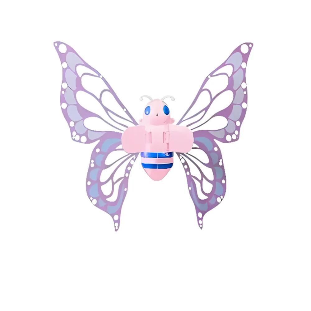 Alitas Mariposa Con Movimiento Y Luces Rosa