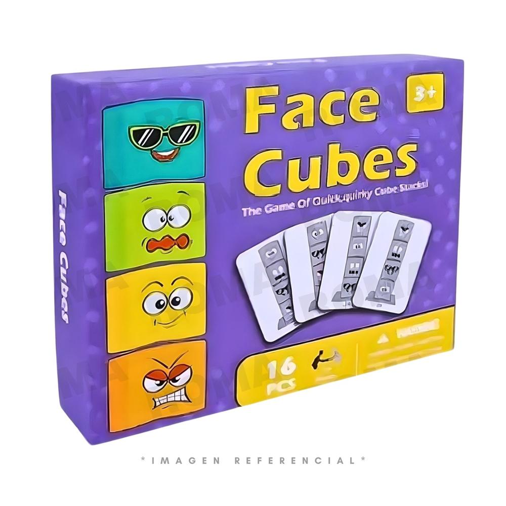 JUEGO DE CUBOS CON CARITAS