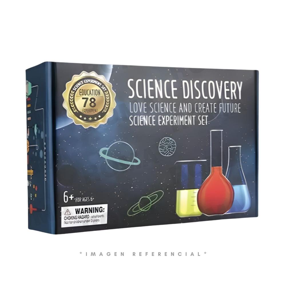 KIT DE CIENCIA Y EXPERIMENTOS COMPLETO