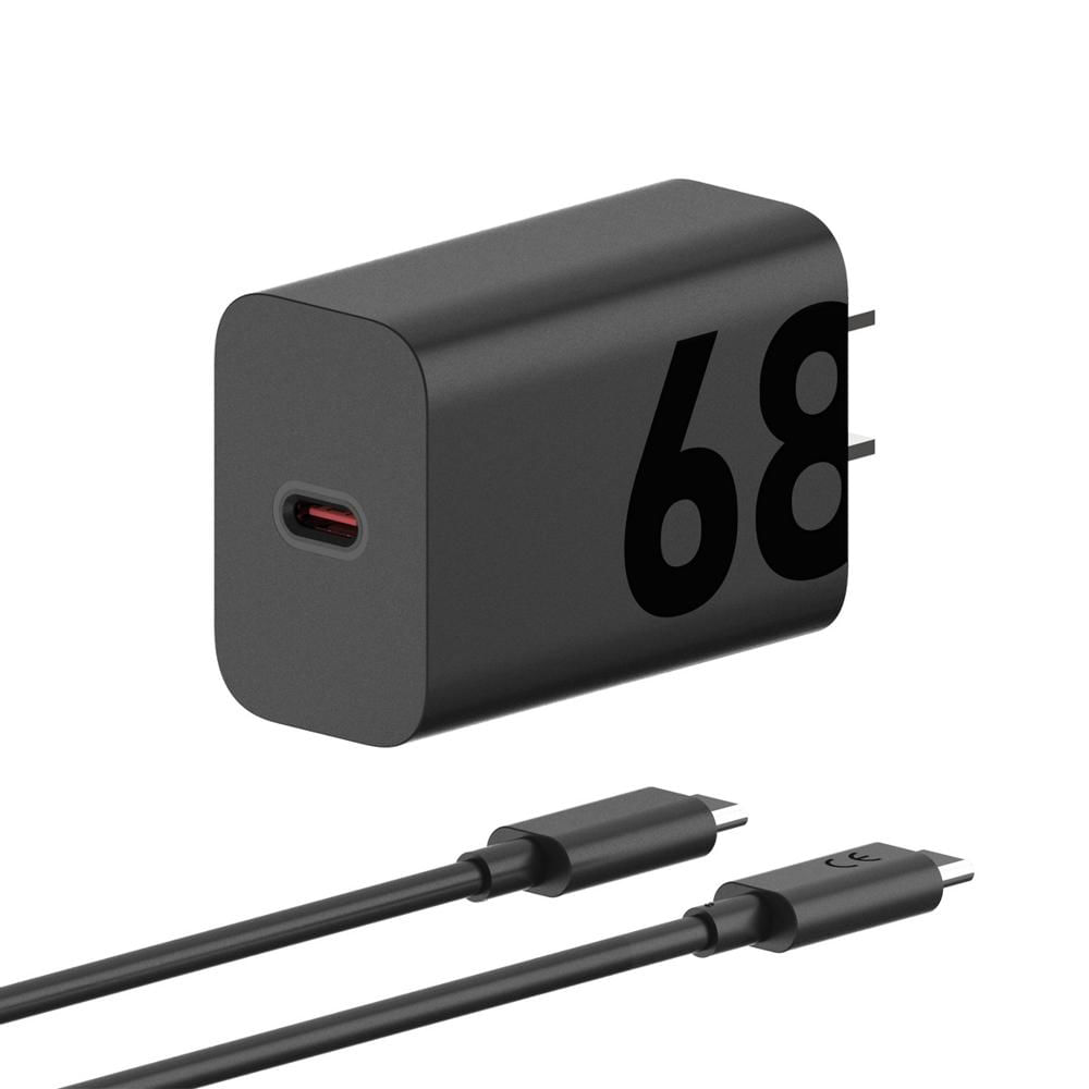 Cargador de Pared Motorola TurboPower 68 USB Type-C Negro