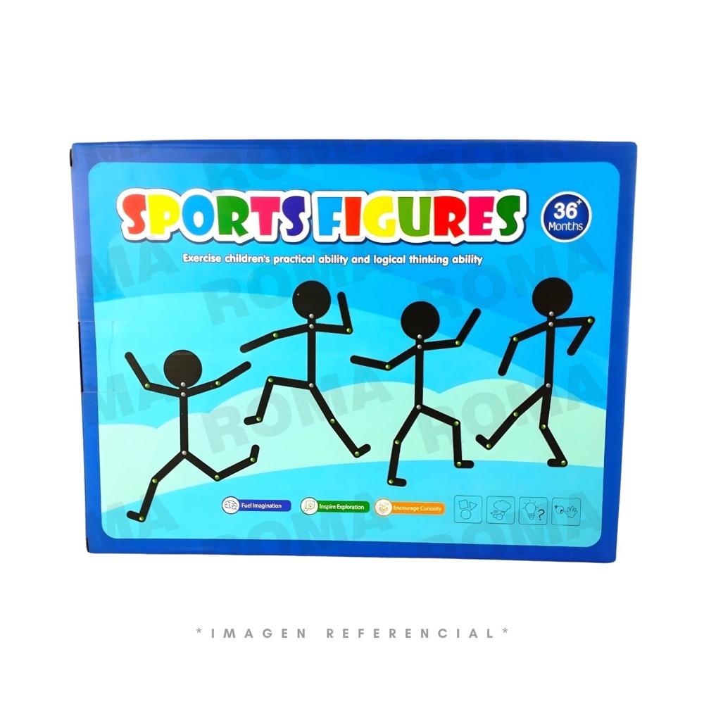 MUÑECO ARTICULADO CON TARJETAS - JUEGO DIDÁCTICO