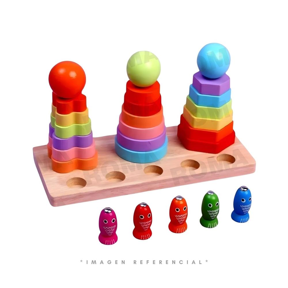 SET DE TORRE DIDACTICO CON PESCA