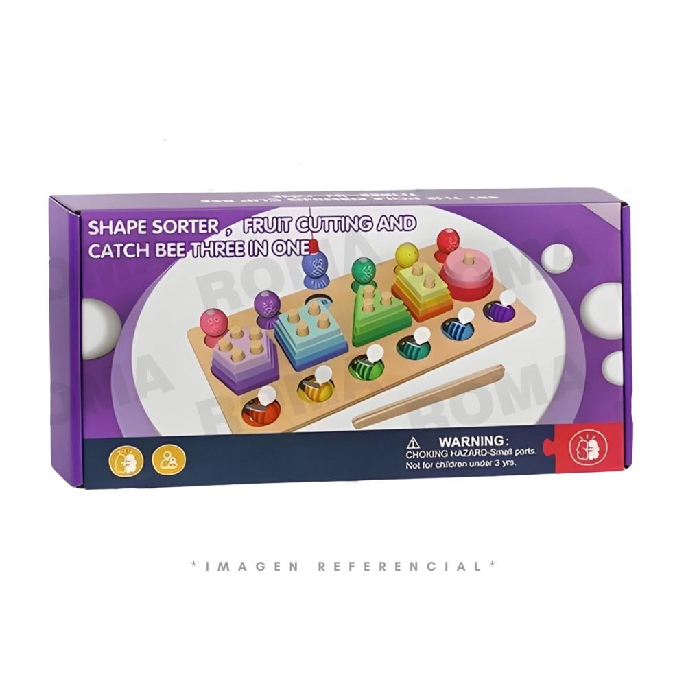 SET DE PESCA 3 EN 1 - JUEGO DIDÁCTICO
