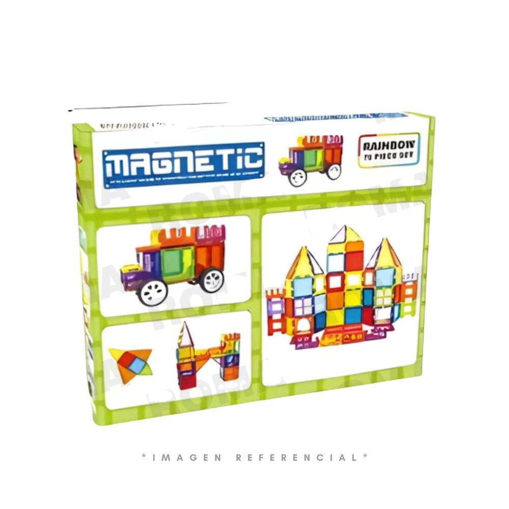 SET DE BLOQUES MAGNETICOS X 76 PIEZAS