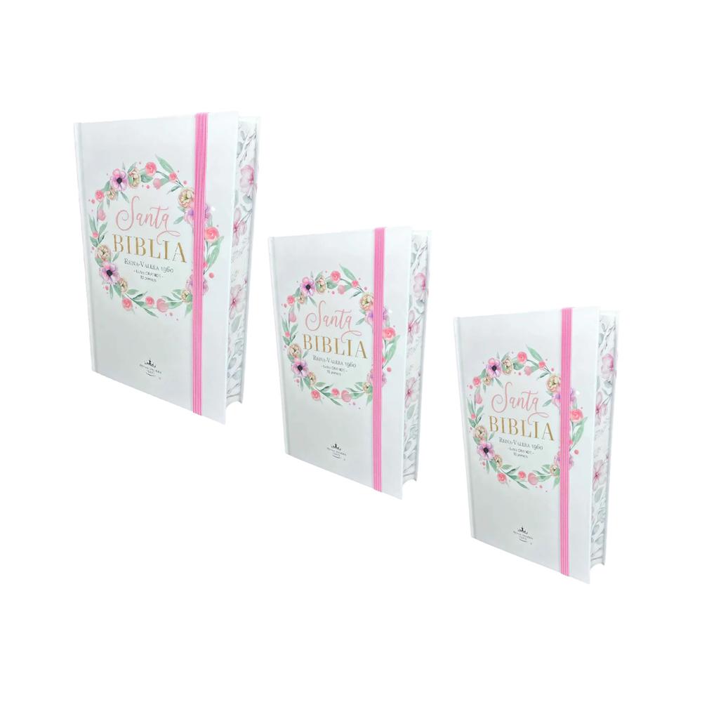 Biblia Reina Valera 1960 Rosa Letra Grande 3Und