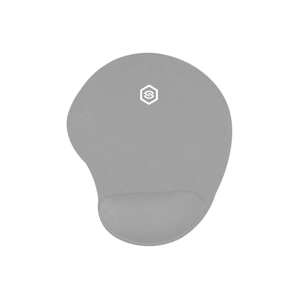 MOUSE PAD ERGONÓMICO CON DESCANSADOR MPB-01 GRIS