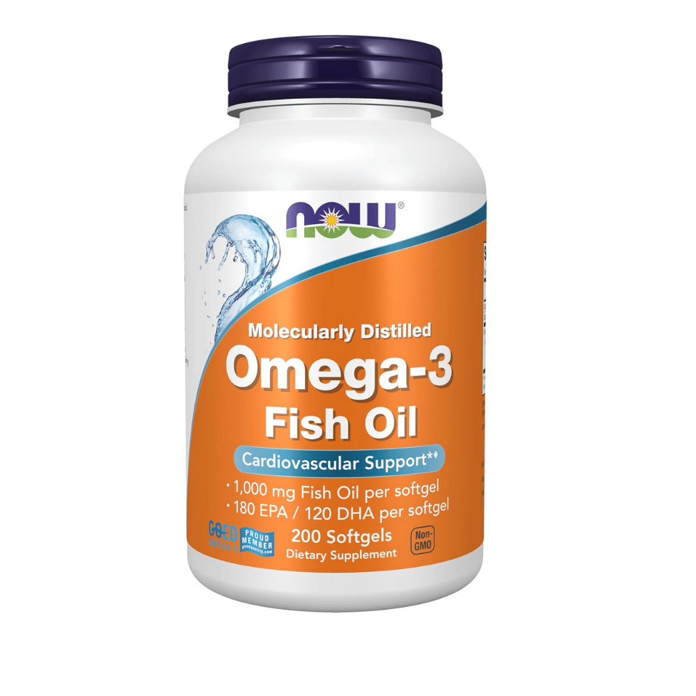 Omega 3 180 EPA 120 DHA destilado molecularmente apoyo cardiovascular