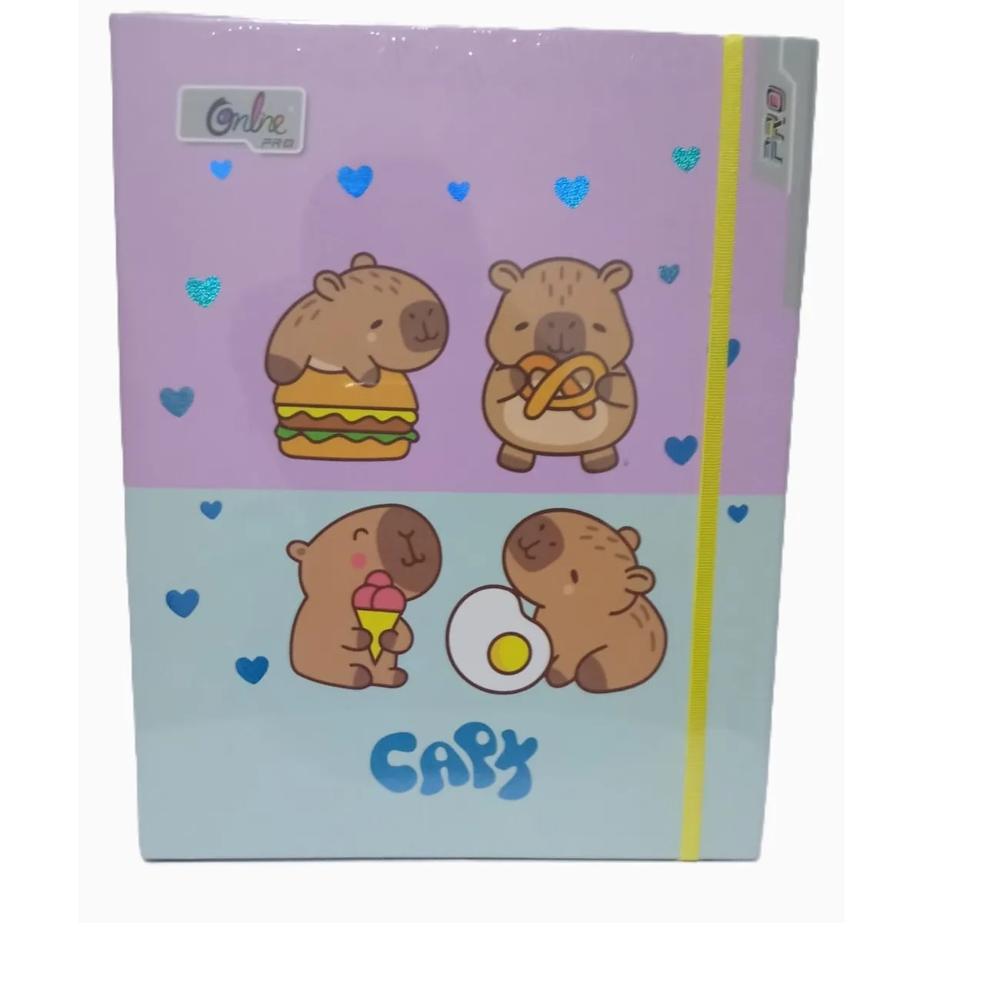 Cuaderno Capibara - 150 Hojas Doble Anillado - Capy