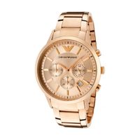 Reloj Emporio Armani Ar2452 Gold Rose Genuino para Caballero