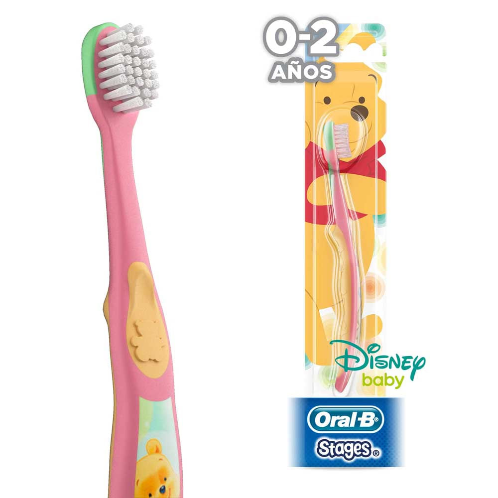 Cepillo de Dientes para Bebé ORAL-B Stages Disney Baby Paquete 1un