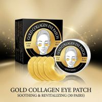 Parches para Ojos de Colageno y Oro