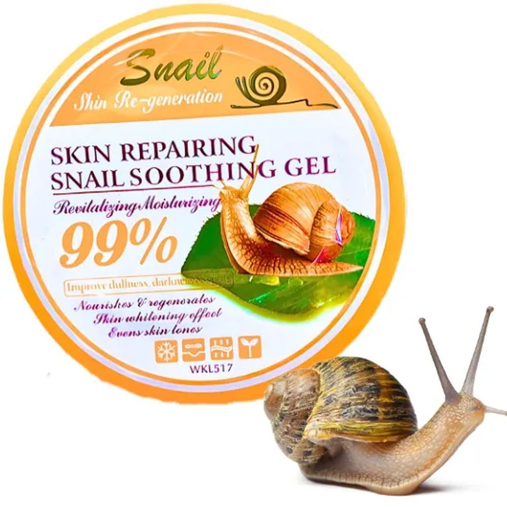 Baba de Caracol 99% Gel de Hidratación Wokali 300 ml