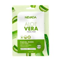Mascarilla Velo Facial Nevada Brillo Natural de Aloe Vera - Caja x 10 unid
