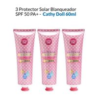 Cathy Doll L-Glutathione Magic Cream 60 ML Bloqueador Aclarante Pack x 3