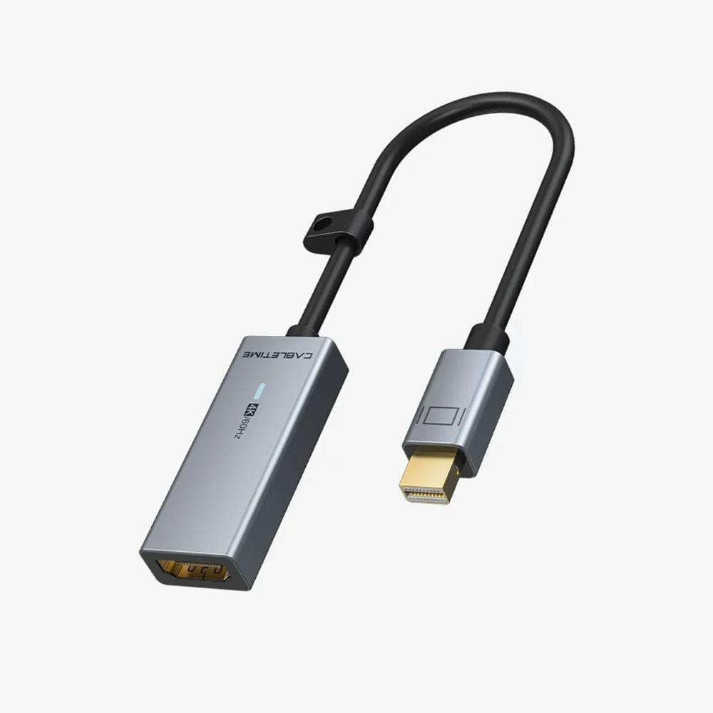 CABLETIME Adaptador Mini DisplayPort a HDMI 4K30Hz Thunderbolt 1 y 2 Compatible  CP26A