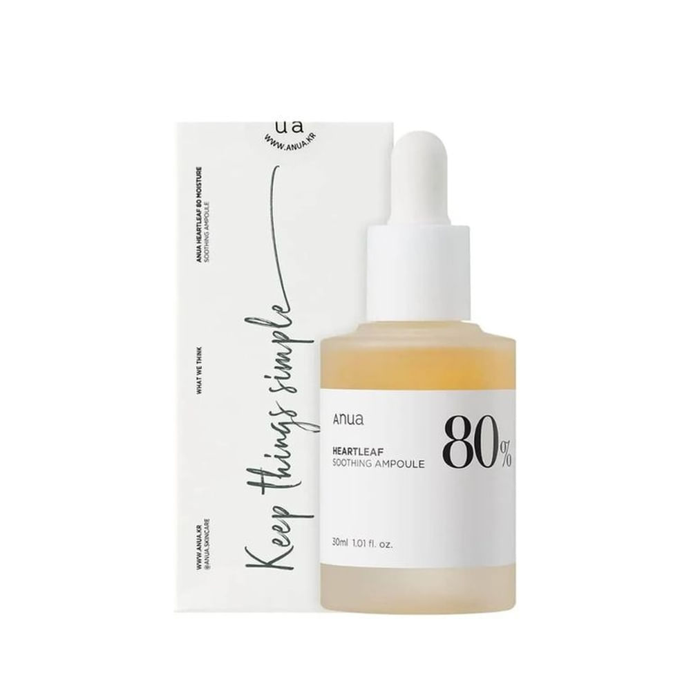 ANUA Heartleaf 80 Moisture Soothing Ampoule 30 ml