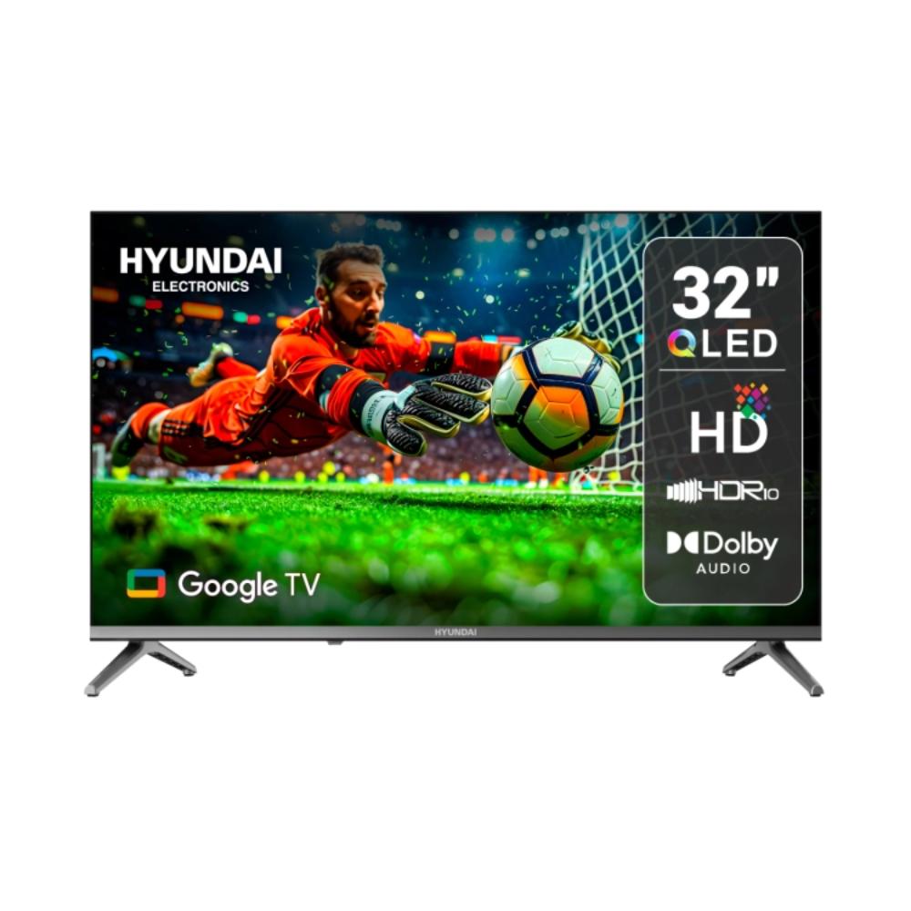 Televisor Hyundai QLED HD 32 Google Tv - HYLED3259QG