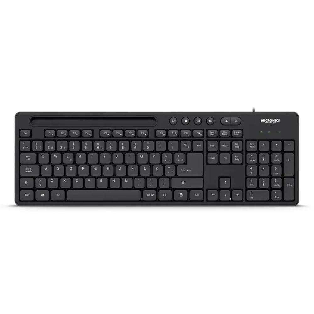 Teclado Micronics Magnus+ MIC K734 Multimedia