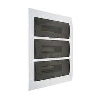 TABLERO DE 36 POLOS ADOSABLE DE PVC 3 FILAS