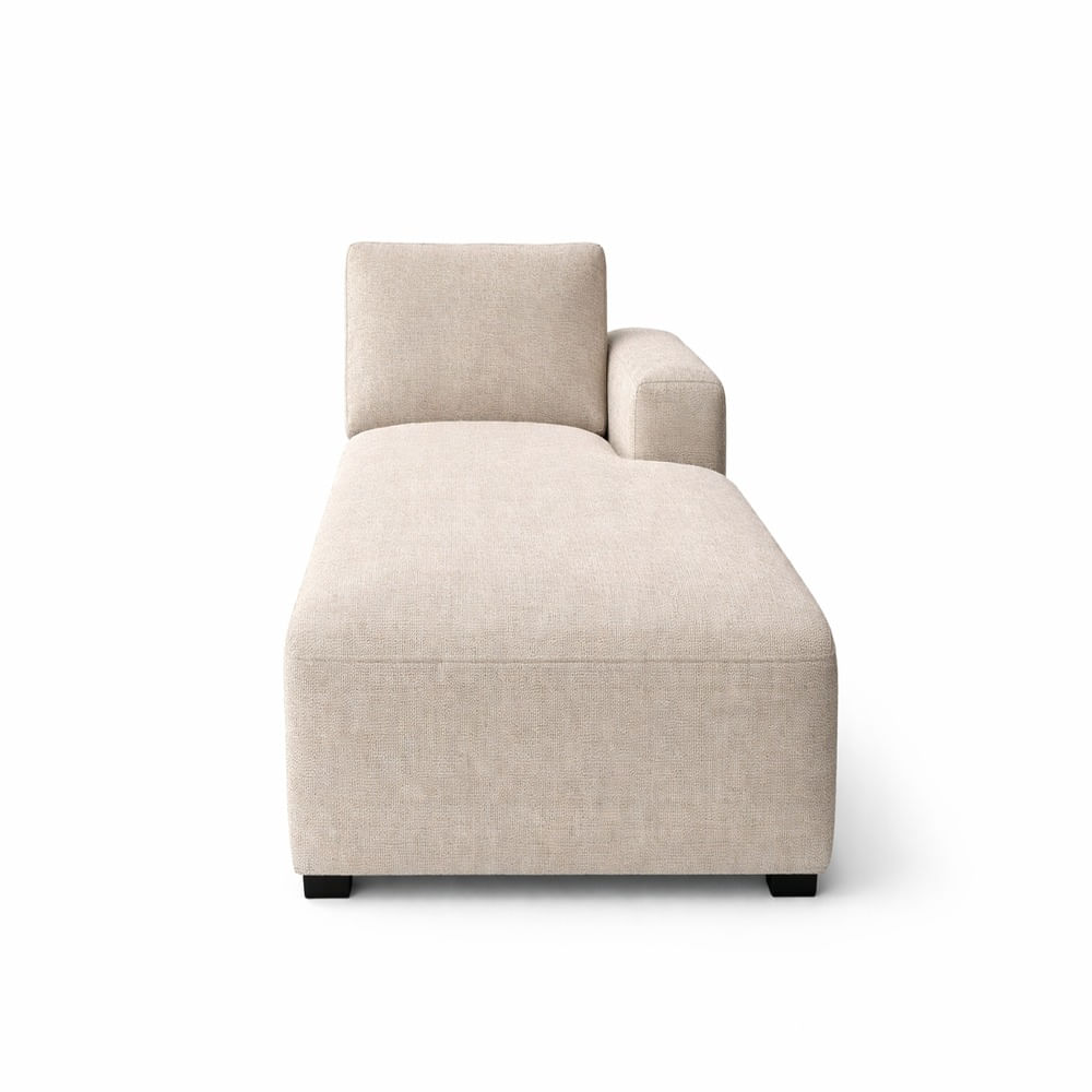 Sofá Chaise Serenité Azul Beige Antifluido y Obsequio